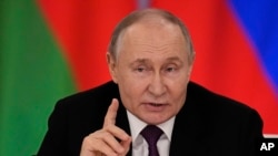 Presiden Rusia Vladimir Putin 