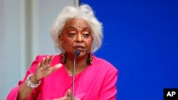 Broward County Supervisor of Elections Brenda Snipes answers questions at the Supervisor of Elections office, Nov. 12, 2018, in Lauderhill, Florida. 