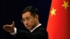لین جیان، سخنگوی وزارت خارجه چین