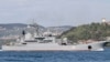 Rus donanmasına ait çıkarma gemisi "Novocherkassk", İstanbul Boğazı'ndan geçerken (ARŞİV) - 12 Nisan 2021