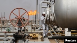 تاسیسات نفت در شمال بصره - ۲۲ مارس ۲۰۲۲