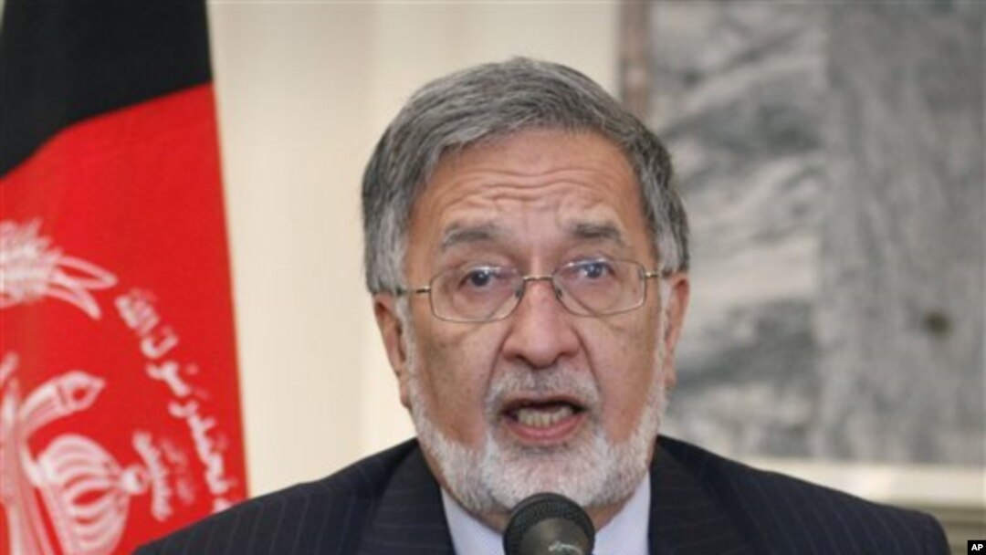 Menteri Luar Negeri Afghanistan Zalmai Rasool (Foto: dok)