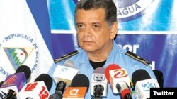 Francisco Diaz, consuegro de presidente de Nicaragua, Daniel Ortega, y nuevo jefe de policía del país, a partir del 23 de agosto de 2018. Foto: @laprensa.