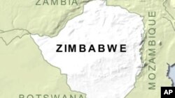 Map of Zimbabwe