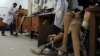 Artificial limbs and prosthetic legs are seen in an artificial limb center in Gaza City, April 2, 2019. 