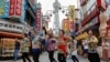 Japanese grannies perform hip-hop and dance to welcome G20 leaders summit in Osaka.