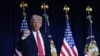 US President Donald Trump attends the National Prayer Breakfast at the Washington Hilton, Feb. 6, 2025, in Washington. 