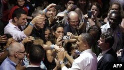 Predsednik Barak Obama na svečanosti u Čikagu