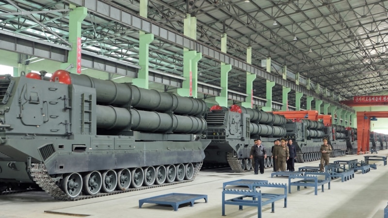 شلیک چندین موشک بالستیک توسط کره شمالی