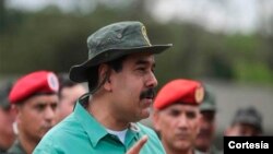 Maduro asegura que tiene el total apoyo de la Fuerza Armada Nacional Bolivariana.