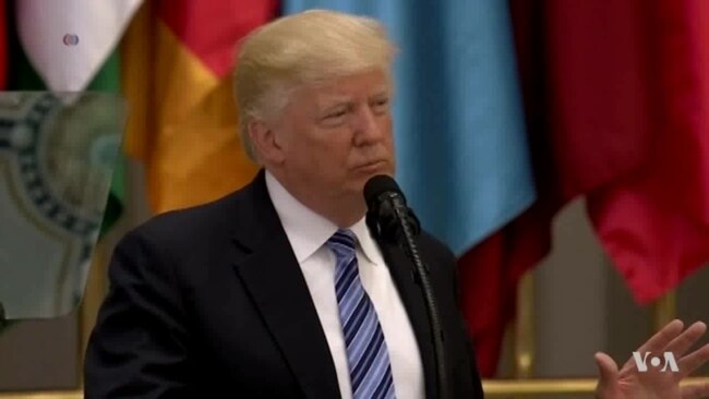 Trump Sends Mixed Messages During First Foreign Trip