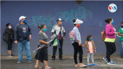 Se estima que más de 200.000 personas perdieron sus empleos por el COVID-19 y la crisis política en Nicaragua. Foto Houston Castillo, VOA.