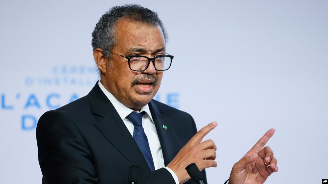 Dirjen WHO Tedros Adhanom Ghebreyesus 