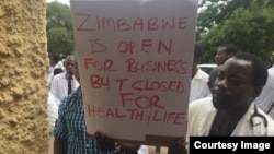 Zimbabwe Doctors On Strike