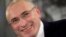 Mikhail Khodorkovsky, freed a year ago after serving prison time for financial crimes, ran oil giant Yukos before it was broken up and nationalized a decade ago.