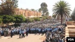 Funeral service of veteran fighters 