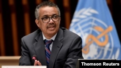 Tổng giám đốc Tổ chức Y tế Thế giới (WHO), Tedros Adhanom Ghebreyesus.