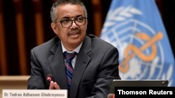 Dirjen WHO Tedros Adhanom Ghebreyesus 