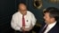 Luật sư của Tổng thống Donald Trump Rudolph Giuliani gặp nhà lập pháp Ukraine Andriy Derkach tại Kyiv.