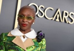 Cynthia Erivo arrives at the 92nd Academy Awards Nominees Luncheon at the Loews Hotel on Jan. 27, 2020, in Los Angeles.