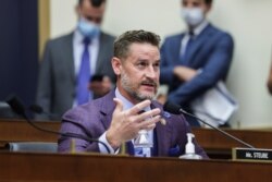 Rep. Greg Steube, R-Fla, speaks during a House Judiciary subcommittee hearing on Capitol Hill on July 29, 2020 in Washington.