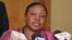 International Criminal Court Chief Prosecutor Fatou Bensouda gives a press conference on in Dakar, November 12, 2012. 
