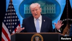 دونالد ترمپ، رییس جمهور ایالات متحدۀ امریکا 