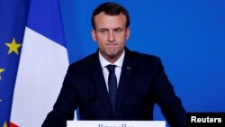 Presiden Perancis Emmanuel Macron 