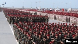 رژه نظامی حوثی های یمن 