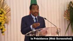 Le président camerounais Paul Biya.