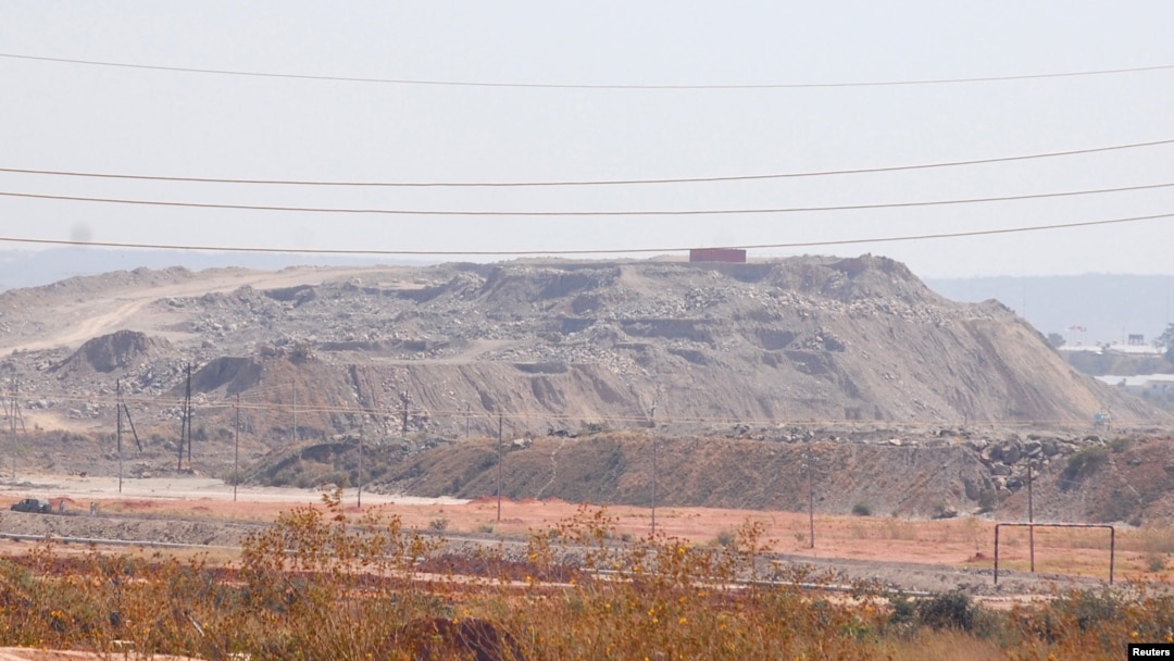 FILE - A copper and cobalt mine run by Sicomines is seen in Kolwezi, Democratic Republic of Congo, May 30, 2015. 