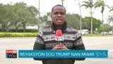 Reyaksyon Sou Envestiti Trump nan Miami