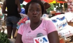 This Haitian mother of three boys says she is against the president's new penal code articles regarding homosexuality. (Photo: Matiado Vilme /VOA)