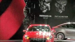 底特律车展开幕 汽车商争奇斗艳