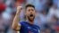Gary Cahill éclate de joie après la victoire en finale de la Coupe d'Angleterre 1-0 contre Manchester United, au stade de Wembley, 19 mai 2018.