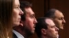 Facebook head of Global Policy Management Monika Bickert, Twitter Public Policy Director Nick Pickles, Google Director of Information Derek Slater and Anti-Defamation League Senior VP George Selim testify about social media platforms, Sept. 18, 2019. 