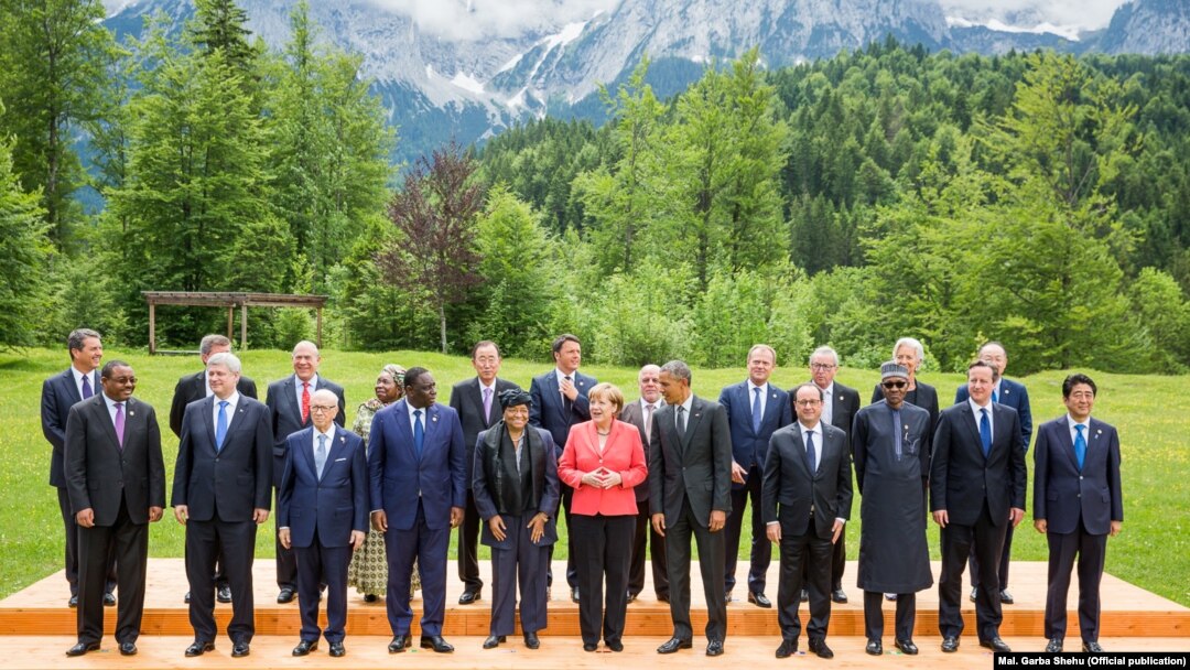 Shugaba Buhari a Taron G7