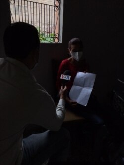 En Honduras los casos de violencia doméstica aumentaron debido a la pandemia. Foto Oscar Ortiz, VOA.