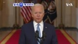 VOA60 DUNIYA: Shugaba Amurka Joe Biden, Ya Kare Matakin Da Ya Dauka Na Kawo Karshen Yakin Shekaru Ashirin Da Kasar Ta Yi A Afghanistan