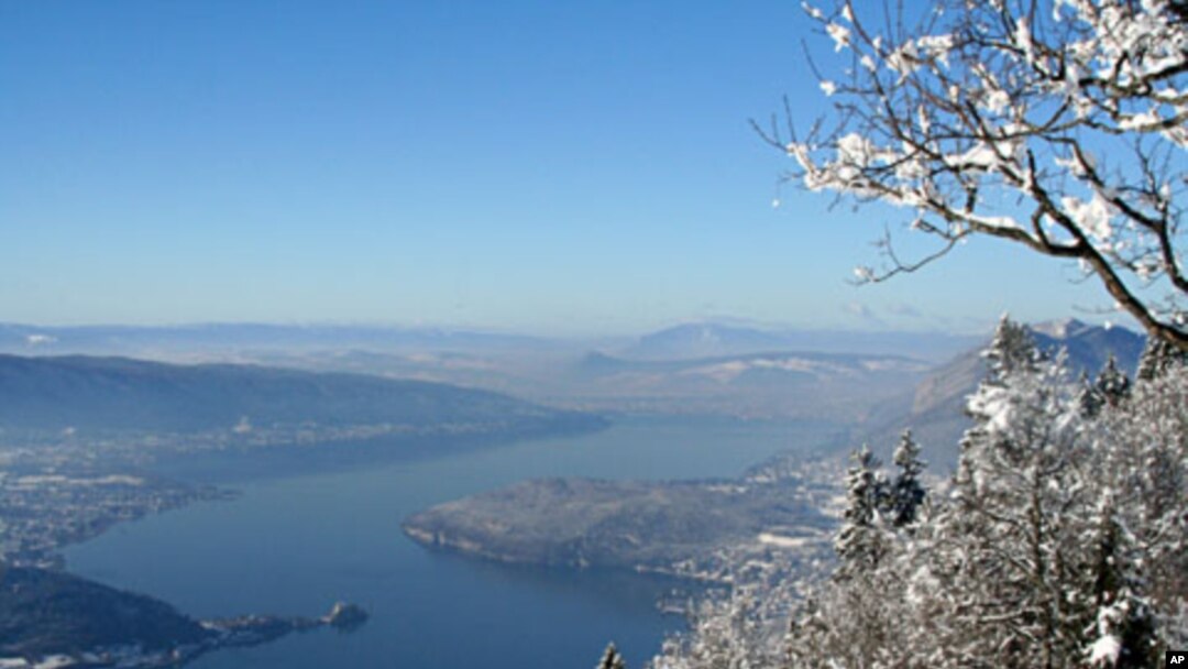 Photo provided by Annecy Tourism Office shows Annecy and its lake, French Alp (File)