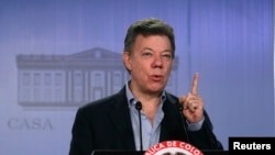 El presidente Juan Manuel Santos dijo que se trata de un "malentendido" que debe ser tratado por la vía diplomática. 
