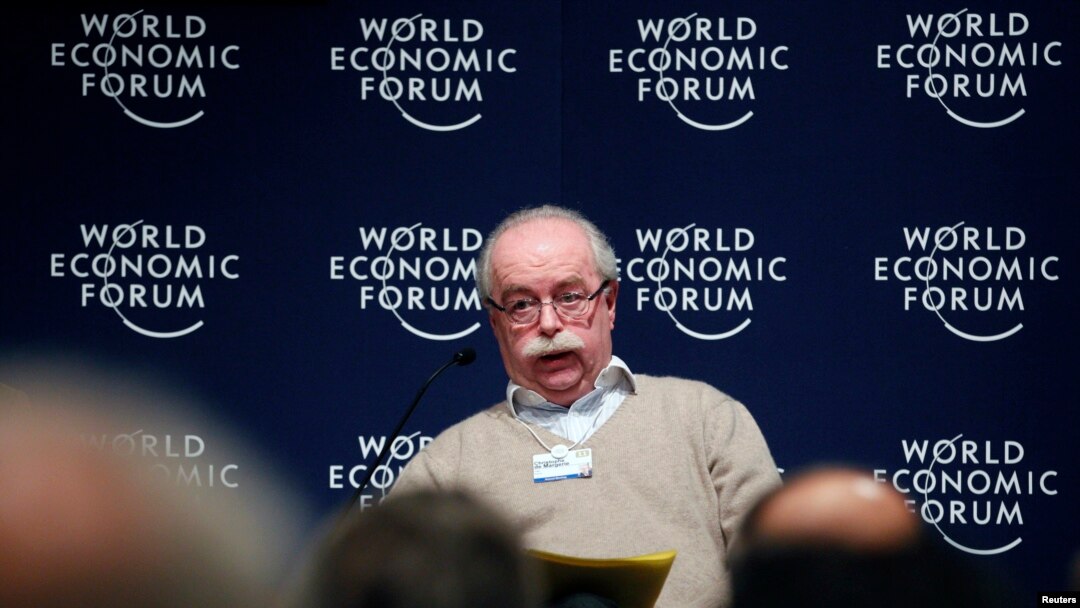 Kepala perusahaan energi raksasa Perancis, Total, Christophe de Margerie dalam Forum Ekonomi Dunia di Davos, Swiss (Foto: dok).