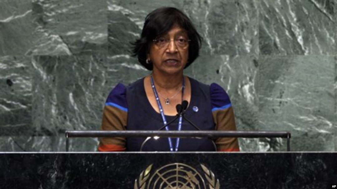 Menurut Komisaris Tinggi PBB untuk HAM, Navi Pillay, kejahatan perang dan kejahatan terhadap kemanusiaan di Suriah telah dan masih terus dilakukan, dan harus diselidiki (foto: dok).