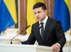 President Volodymyr Zelenskiy says he hopes his planned talks with the leaders of Russia, France and Germany will settle the conflict in eastern Ukraine.