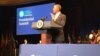 President Barack Obama addressing Mandela Washington fellows in Washington DC.