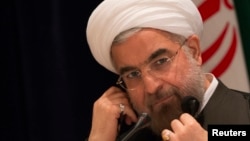 FILE - Iran's President Hassan Rouhani