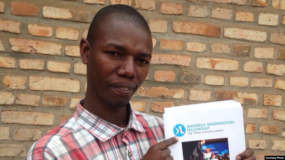 Jerome Ndayambaje, umwe mu banyarwanda bazitabira gahunda ya YALI muri Leta zunze ubumwe z'Amerika