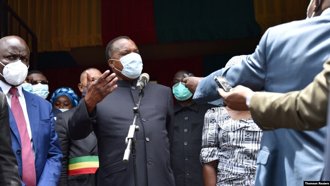 Sassou expected to extend 36-year rule as Congo Republic votes, March 21, 2021.