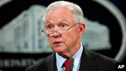 Jaksa Agung AS, Jeff Sessions dimintai keterangan oleh kantor Penyidik Khusus Robert Mueller (foto: dok). 