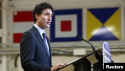 Le Premier ministre canadien Justin Trudeau à Vancouver, Canada, le 7 novembre 2016.